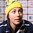 MALMO, SWEDEN - MARCH 29: Sweden's Erika Grahm #24 answers questions in the mixed zone following a 3-2 preliminary round over Switzerland at the 2015 IIHF Ice Hockey Women's World Championship. (Photo by Andre Ringuette/HHOF-IIHF Images)

